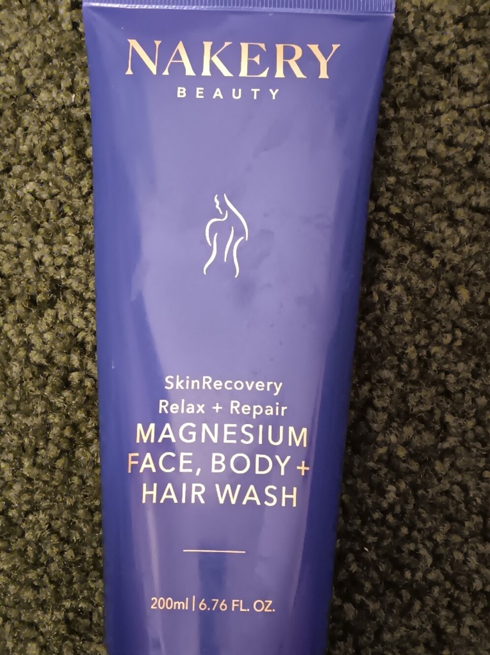 Nakery BeautyMagnesium Face, Body + Hair Wash -6.76oz.